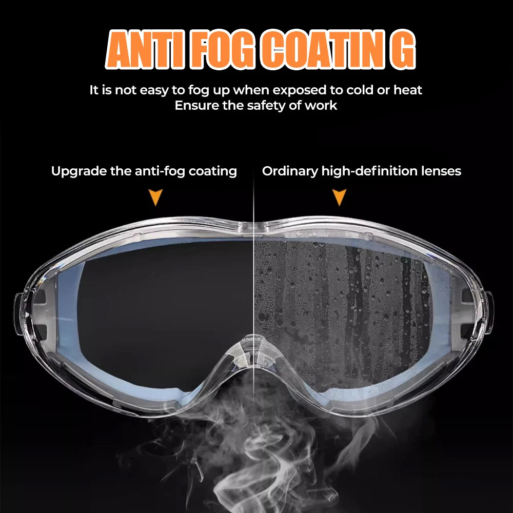 Safety Glasses Protective Goggles Anti-UV Waterproof Tactical Sport Eyewear Eye Protection Glasses Riding Skiing