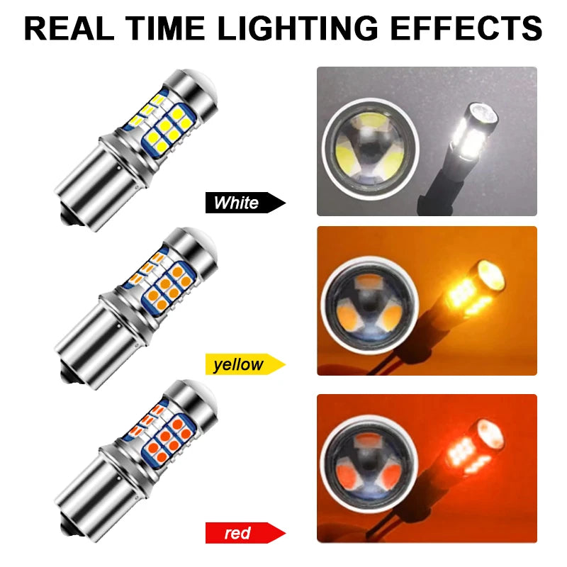 2pcs T20 W21/5W 7443 W21W 580 LED Brake Lamp Tail Light Canbus Stop Diode Bulb 12v For Mazda CX5 2 DY 3 BK BL 5 6 CX3 MX5 CX7