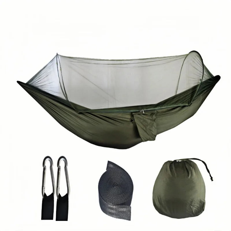 Portable outdoor camping hammock, outdoor furniture with mosquito net, bed, sleeping tent, hammock, camping hammock, Camping net