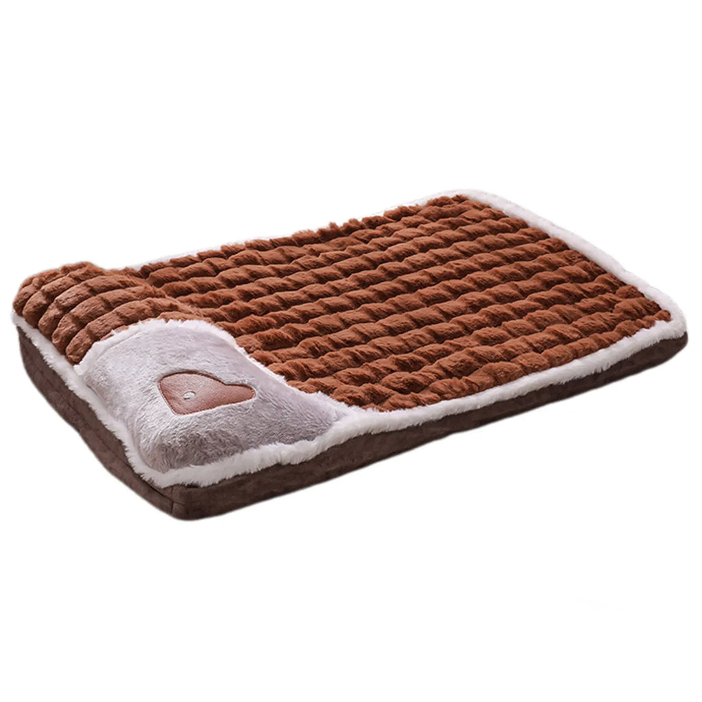 Winter Warm Thickened Dog Bed Calmed Pet Mat Ultra Soft Sleep Pet Sofa Washable Pet Sleeping Mat Cat Dog Thoughtful Present