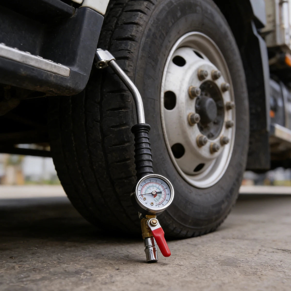 Air Tyre Pressure Inflator Gauge Motorcycle Garage Tool Chuck Tire Car Accessories Tooling Supplies Tools for Tires Truck Auto