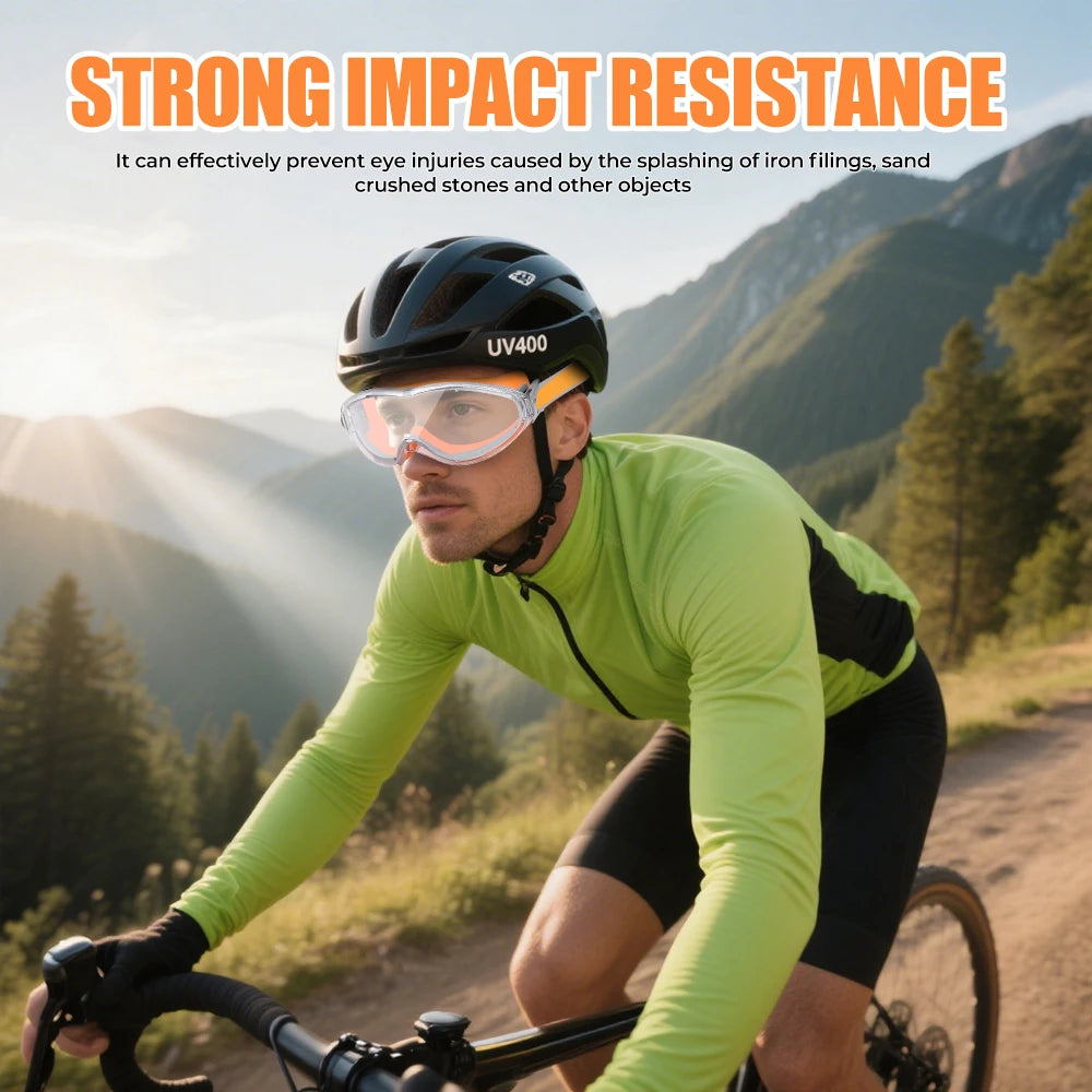 Safety Glasses Protective Goggles Anti-UV Waterproof Tactical Sport Eyewear Eye Protection Glasses Riding Skiing