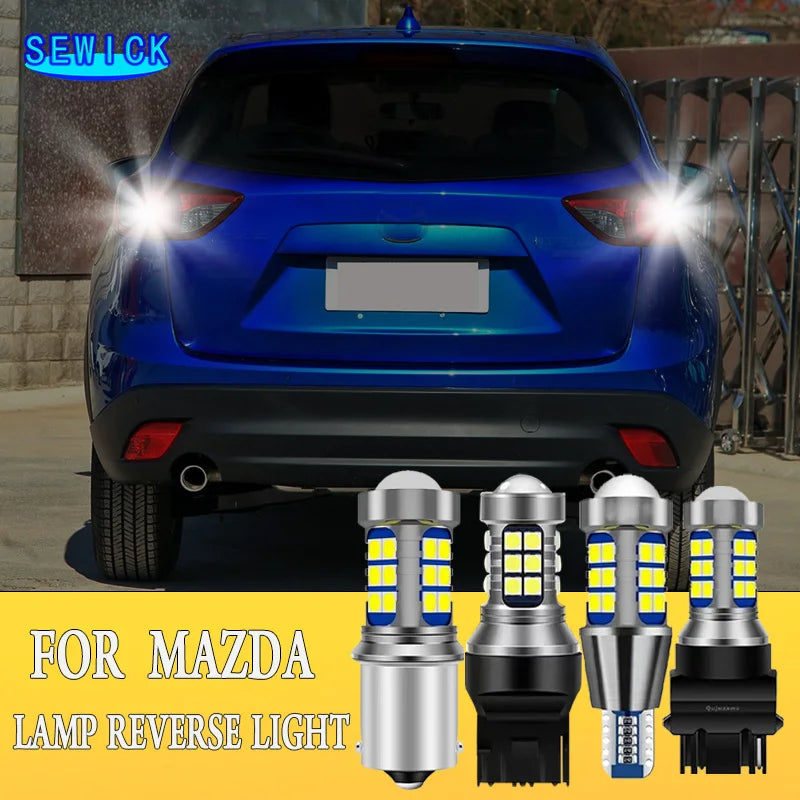 2pcs T20 W21/5W 7443 W21W 580 LED Brake Lamp Tail Light Canbus Stop Diode Bulb 12v For Mazda CX5 2 DY 3 BK BL 5 6 CX3 MX5 CX7