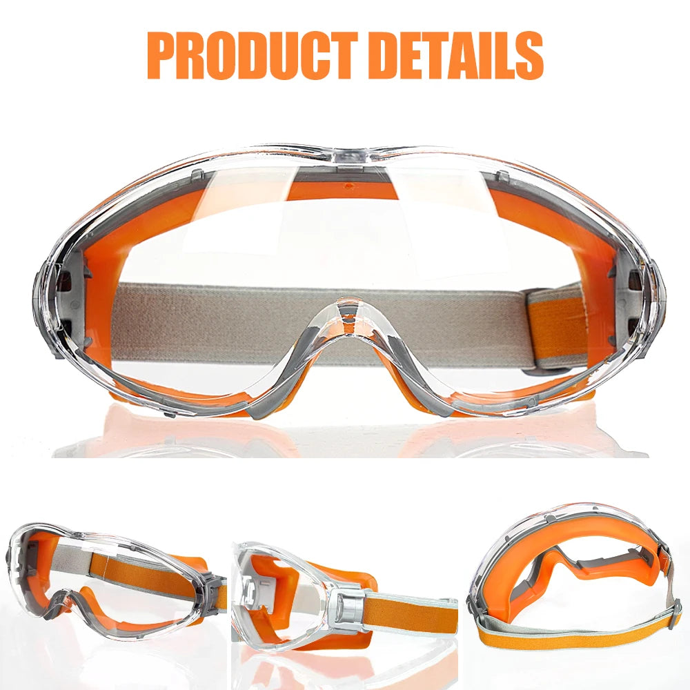 Safety Glasses Protective Goggles Anti-UV Waterproof Tactical Sport Eyewear Eye Protection Glasses Riding Skiing